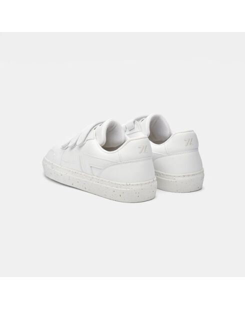 Baskets Velcro blanches