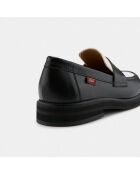 Mocassins Douro noir/blanc