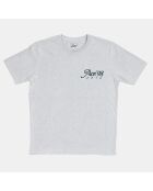 T-shirt grigia Ace'98 in cotone