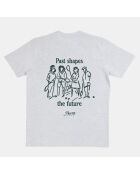 T-shirt grigia Ace'98 in cotone
