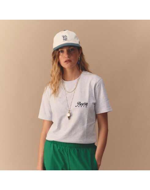 T-shirt en coton Ace'98 gris
