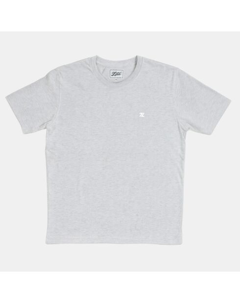 T-shirt en coton Textile gris