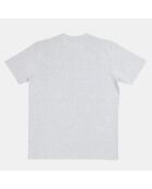 T-shirt en coton Textile gris