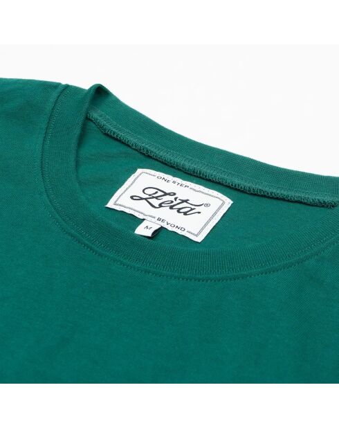 T-shirt en coton Textile vert forêt