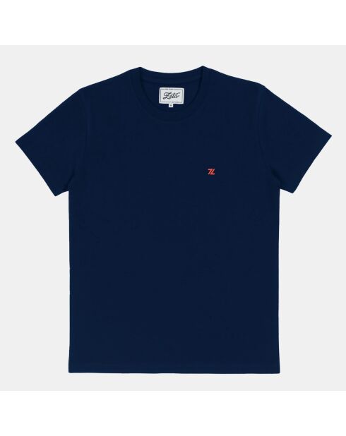 T-shirt en coton Textile marine