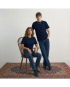 T-shirt en coton Textile marine