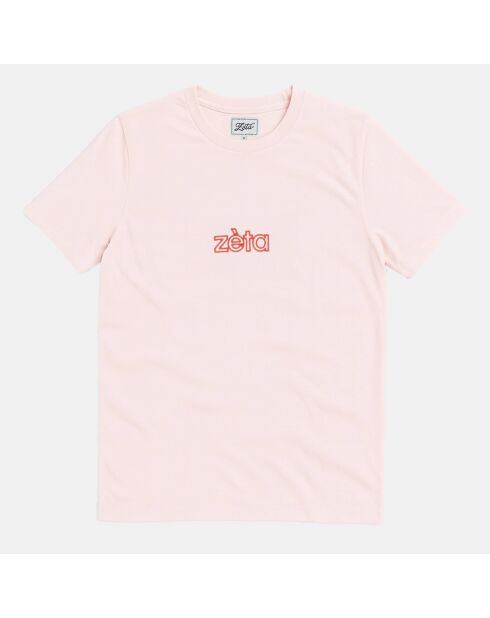 T-shirt en coton Textile rose