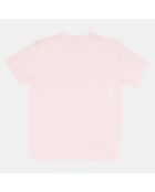 T-shirt en coton Textile rose