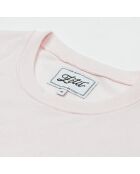 T-shirt en coton Textile rose