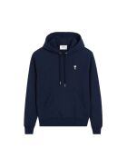Hoodie en coton Ami de Cœur bleu blanc