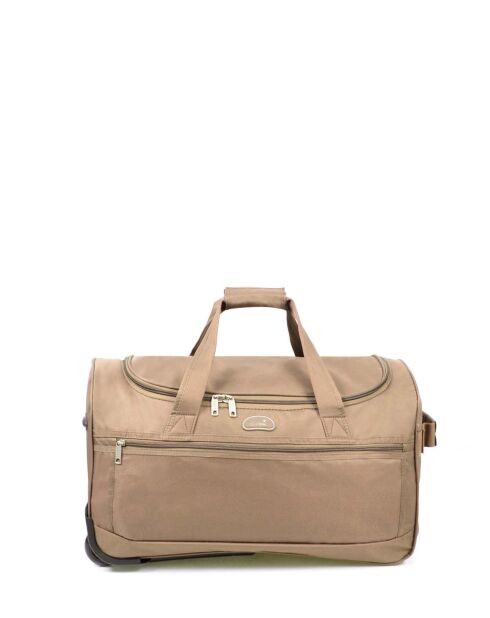 Sac de voyage M Manon taupe - 50x30x30 cm