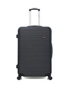 Set mit 2 großen und schwarzen Koffern von L/M London, 75 cm/65 cm