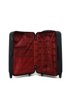 Set mit 2 großen und schwarzen Koffern von L/M London, 75 cm/65 cm