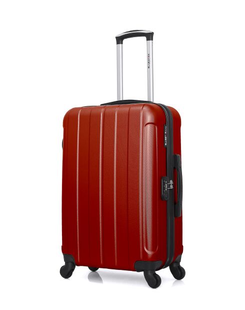 Lot Valise & Vanity M/K Napoli 65cm/23cm rouges