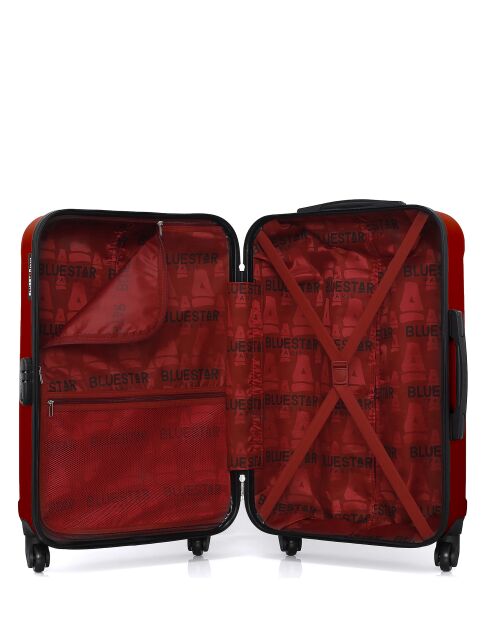 Lot Valise & Vanity M/K Napoli 65cm/23cm rouges