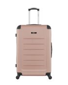 Set van 2 grote en weekendkoffers L/M Opera 75cm/65cm rosegoud