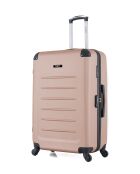 Set van 2 grote en weekendkoffers L/M Opera 75cm/65cm rosegoud