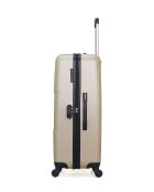 Set van 2 grote en weekendkoffers L/M Miami 75cm/65cm beige