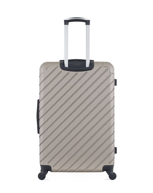 Set van 2 grote koffers en cabine L/XXS Cite 75cm/46cm beige