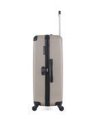 Set van 2 grote en weekendkoffers L/M Opera 75cm/65cm beige