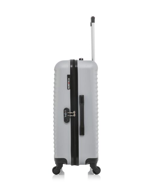 Lot de 2 valises Weekend et Cabine M/XXS Brazilia 65cm/46cm grises