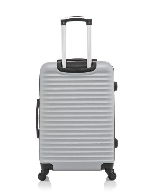 Lot de 2 valises Weekend et Cabine M/XXS Brazilia 65cm/46cm grises