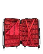Lot de 2 valises Weekend et Cabine M/XXS Brazilia 65cm/46cm grises