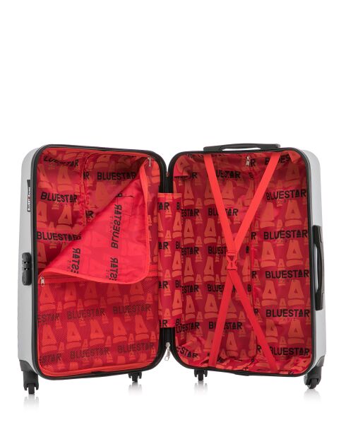 Lot de 2 valises Weekend et Cabine M/XXS Brazilia 65cm/46cm grises