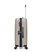 Set van 2 M/S London 65cm/55cm beige weekend- en hutkoffers