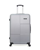 Lot de 3 valises Grand format ,Weekend et cabine L/M/XXS Miami 75cm/46cm/65cm grises