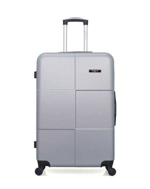 Lot de 3 valises Grand format ,Weekend et cabine L/M/XXS Miami 75cm/46cm/65cm grises
