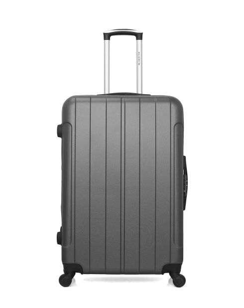 Lot Valise & Vanity L/K Napoli 75cm/23cm gris foncé
