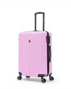 Set van 2 M/S Gaite 66,5 cm/56,5 cm roze weekend- en cabinekoffers