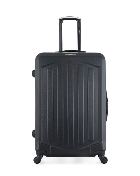 Set aus 2 großen und Wochenendkoffern L/M Hagen 75cm/65cm schwarz