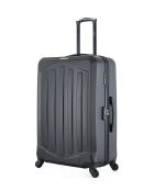 Set van 2 grote en weekendkoffers L/M Hagen 75cm/65cm zwart