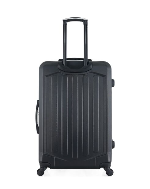 Set aus 2 großen und Wochenendkoffern L/M Hagen 75cm/65cm schwarz