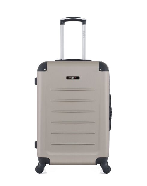 Set mit 2 M/XXS Opera 65cm/46cm beigefarbenen Wochenend- und Kabinenkoffern