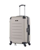 Set van 2 M/XXS Opera 65cm/46cm beige weekend- en hutkoffers