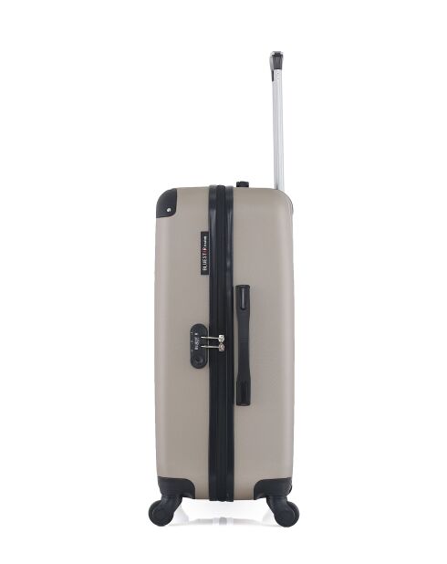 Set mit 2 M/XXS Opera 65cm/46cm beigefarbenen Wochenend- und Kabinenkoffern