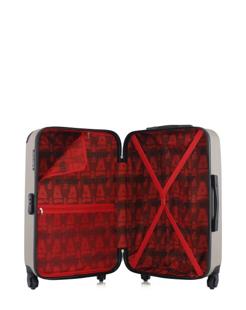 Set mit 2 M/XXS Opera 65cm/46cm beigefarbenen Wochenend- und Kabinenkoffern