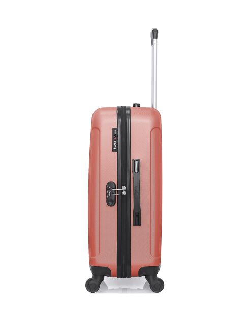 Valise Weekend Moyen Séjour Napoli 65 cm corail