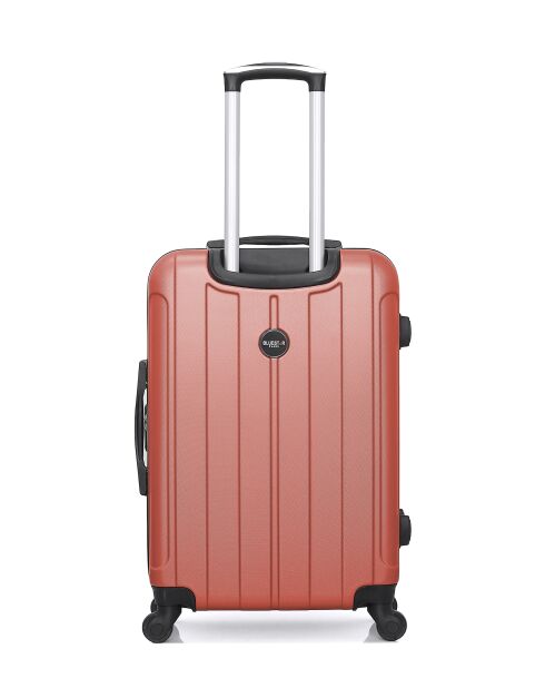 Valise Weekend Moyen Séjour Napoli 65 cm corail