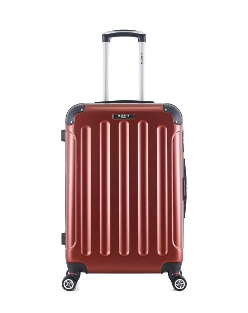 Valise Weekend Moyen Séjour Tunis 65 cm rouge foncé