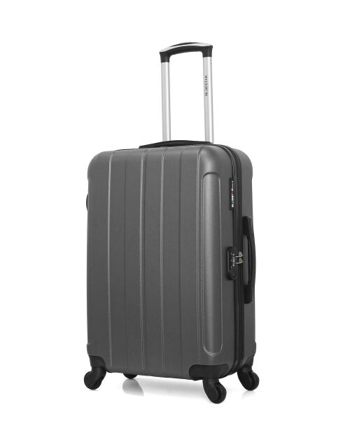 Lot Valise & Vanity M/K Napoli 65cm/23cm gris foncé
