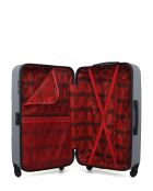 Set van 2 grote koffers en cabine L/XXS Miami 75cm/46cm grijs