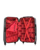S/K Brazilia 55cm/23cm schwarzes Koffer- und Schminkset