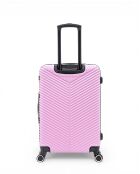 Set mit 3 großen Koffern, Weekend und Cabin L/M/S Gaite 75 cm/66,5 cm/56,5 cm, rosa