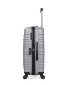 Lot de 2 valises Weekend et Cabine M/S Lima 55cm/55cm grises