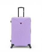 Set van 3 L/M/S Gaite paarse koffers van 75 cm/66,5 cm/56,5 cm