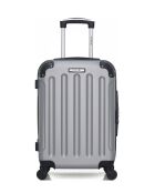 2er-Set M/S Madrid Wochenend- und Kabinenkoffer 65cm/55cm grau